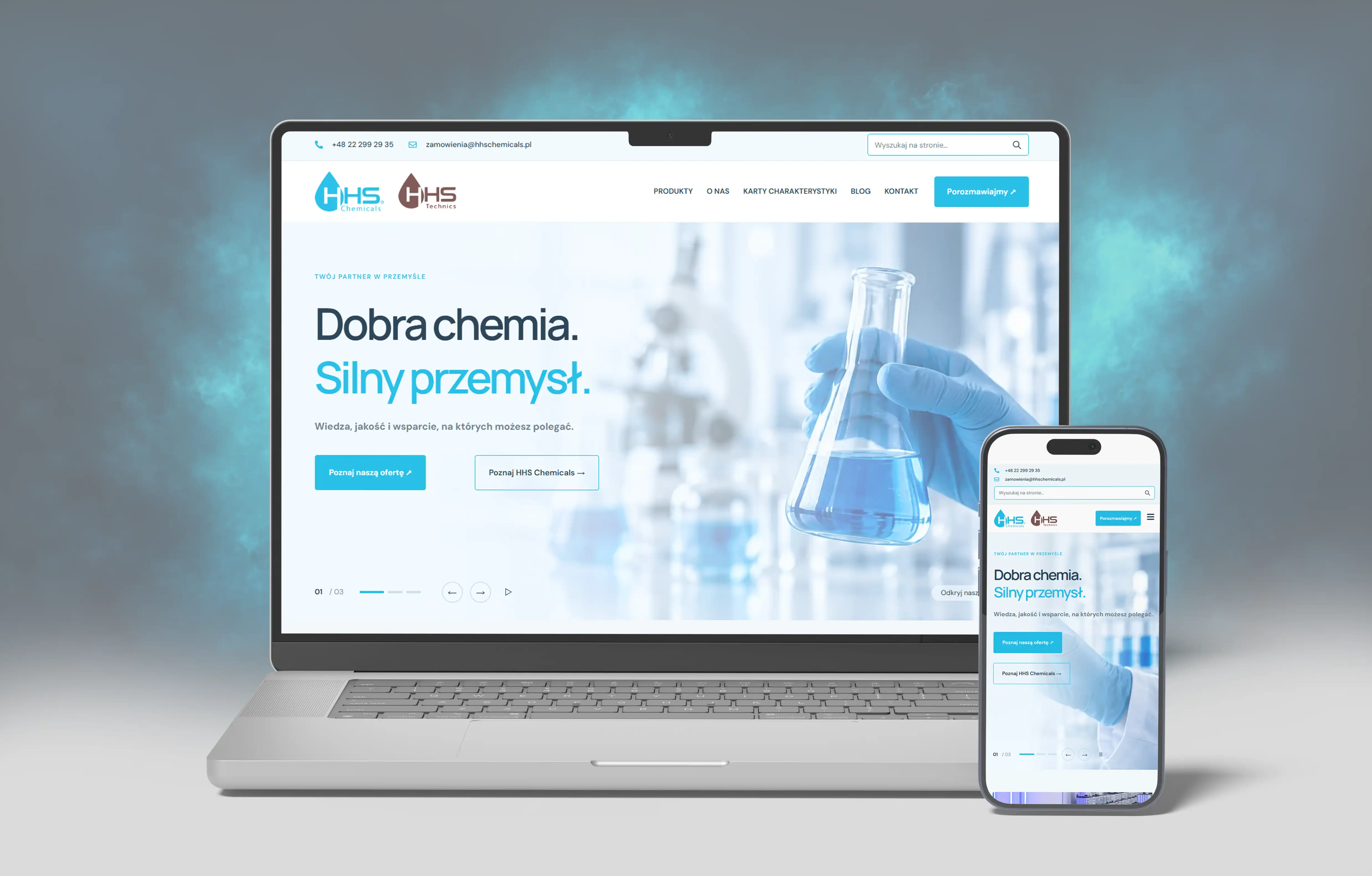 Prezentacja projektu HHS Chemicals