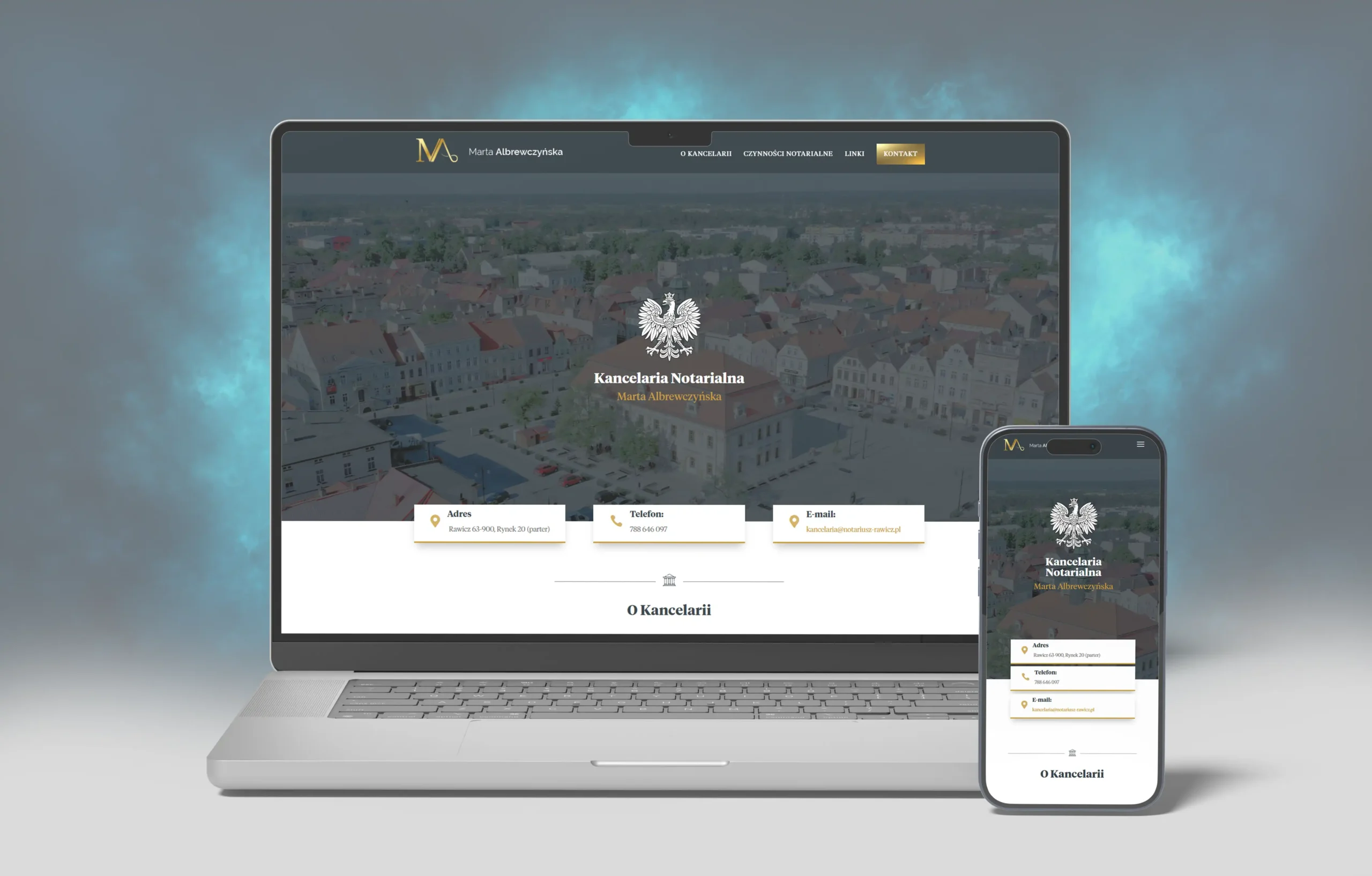 Prezentacja projektu Notariusz Rawicz