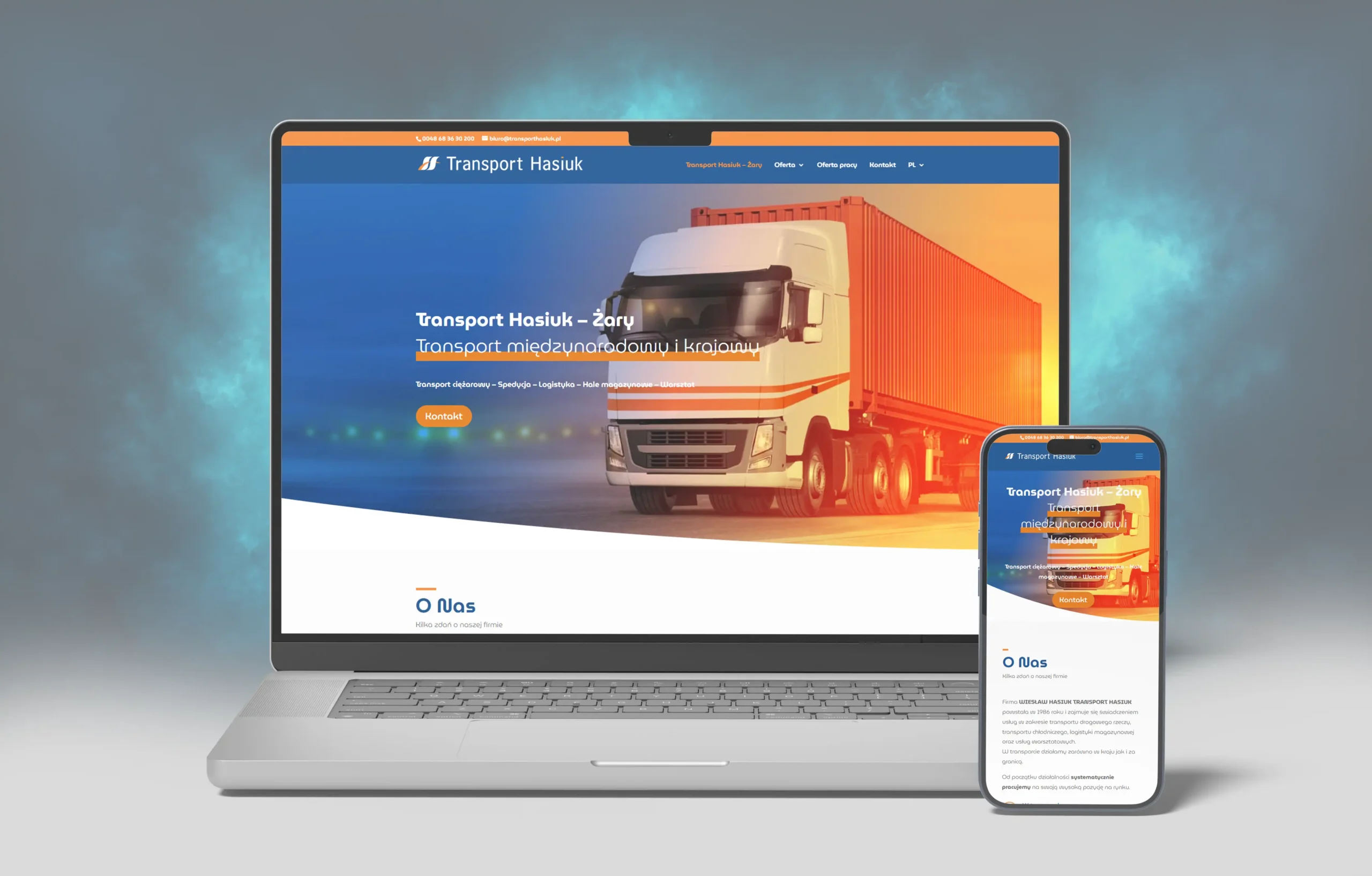 Prezentacja projektu Transport Hasiuk