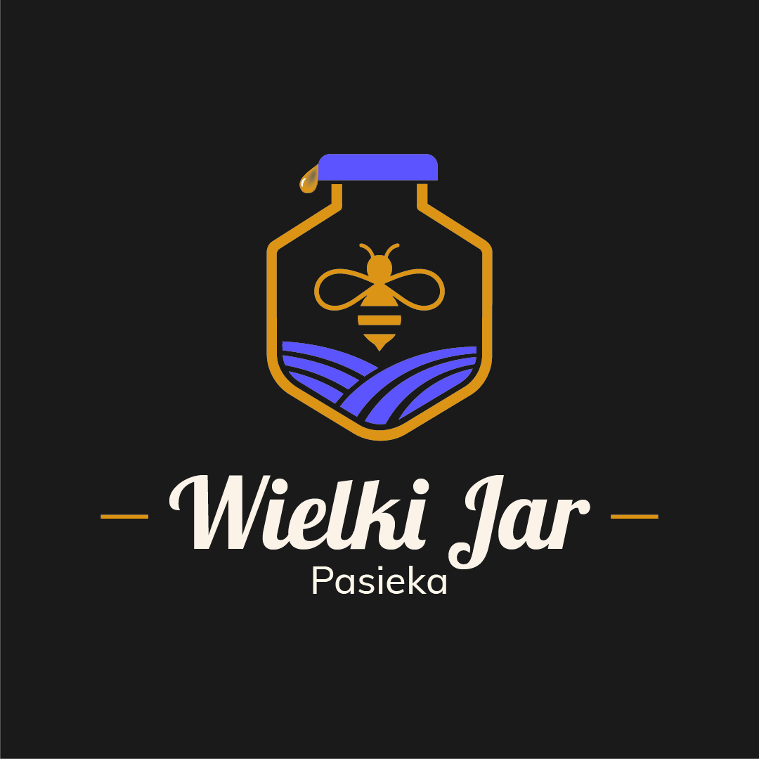 Logo Wielki Jar — złoty i fioletowy znak na ciemnym tle