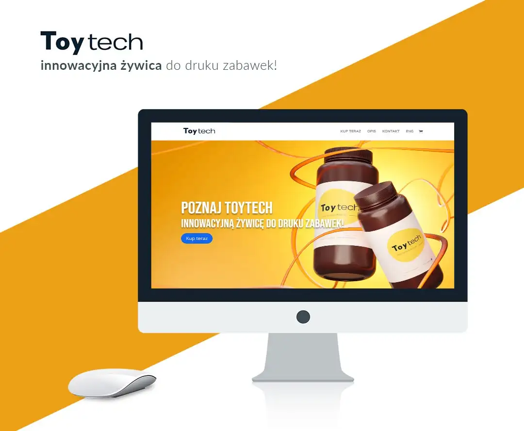 Projekt strony Toytech