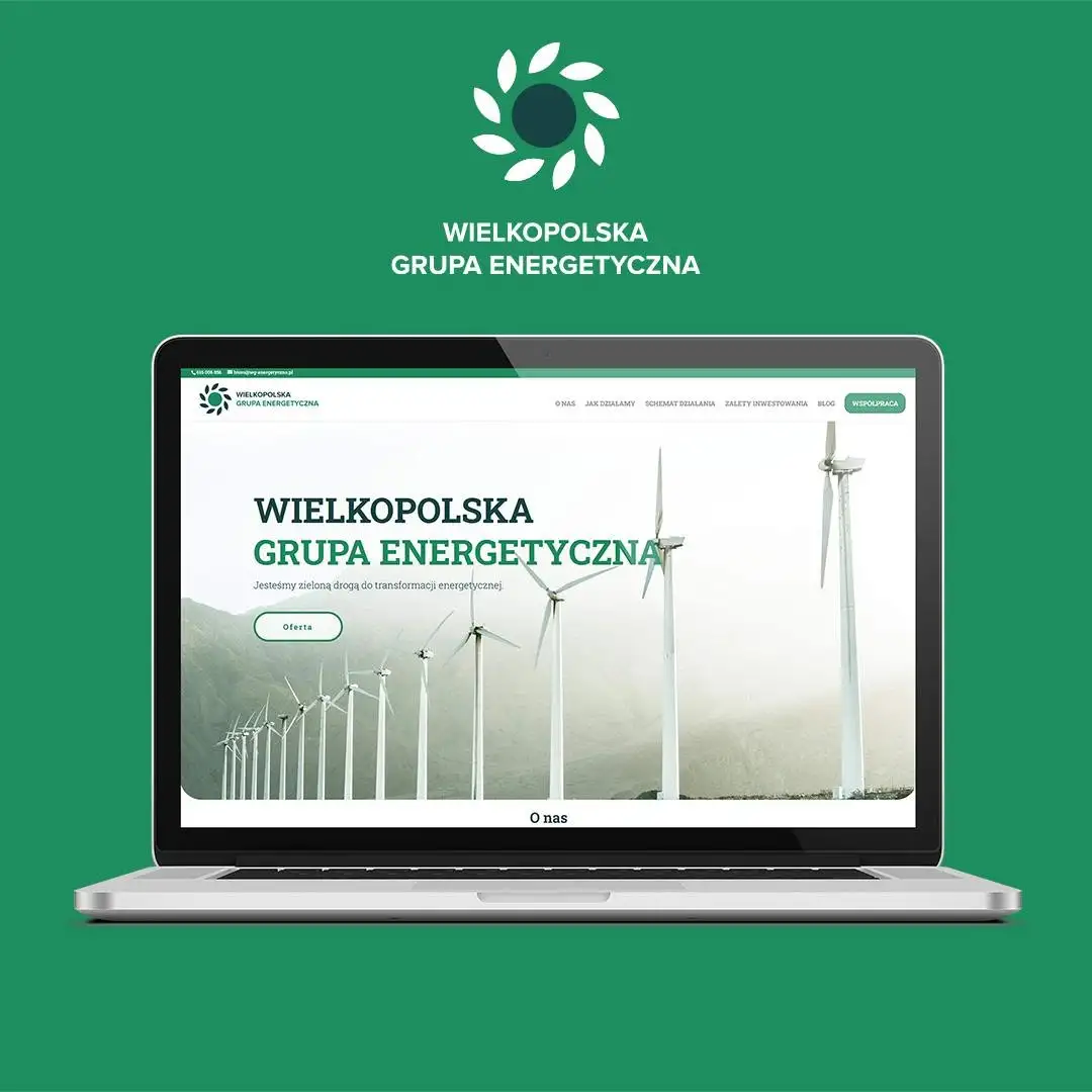 Projekt strony Wielkopolska Grupa Energetyczna
