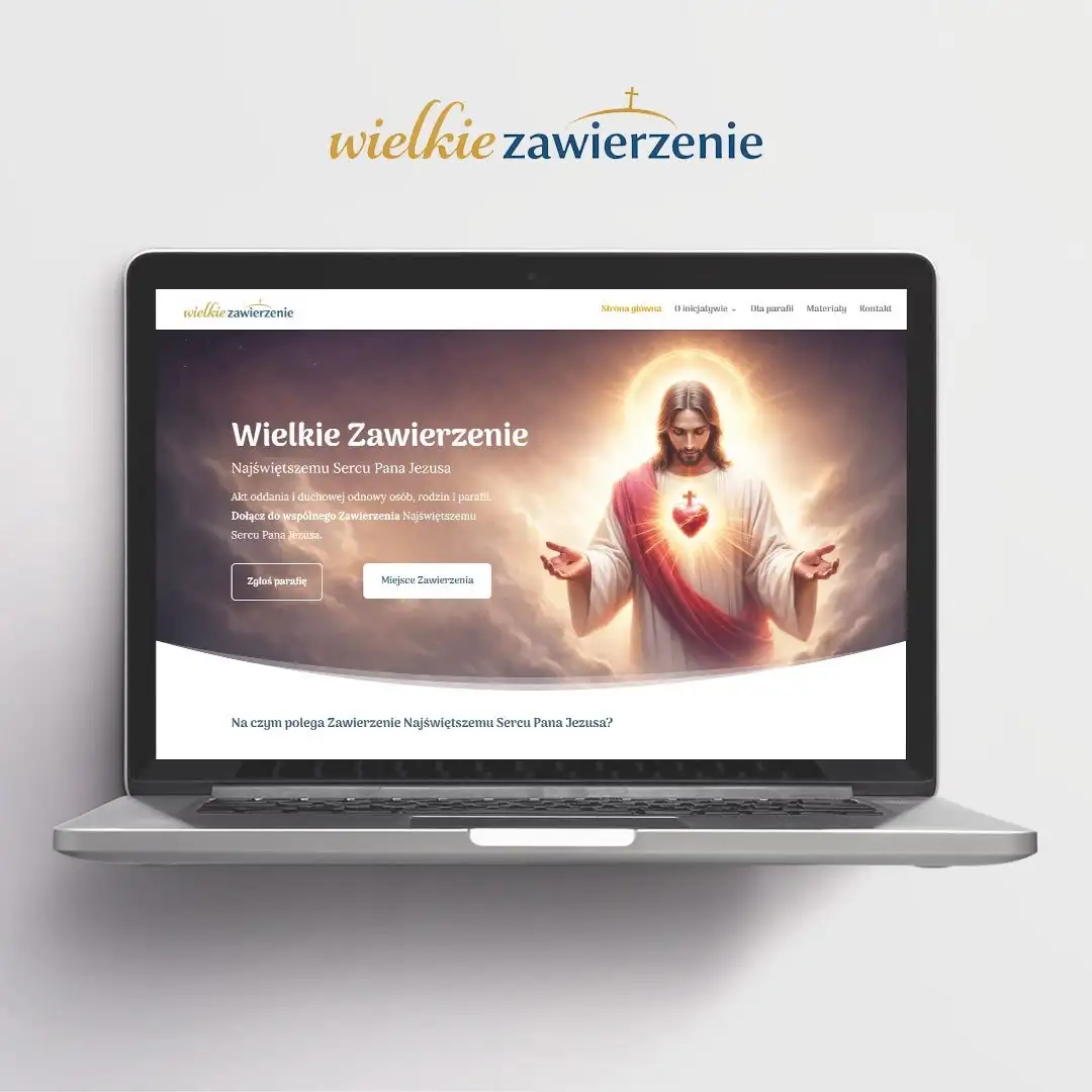 Projekt strony Wielkie Zawierzenie